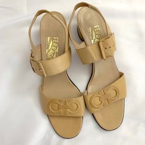 Salvatore Ferragamo Nude Heels